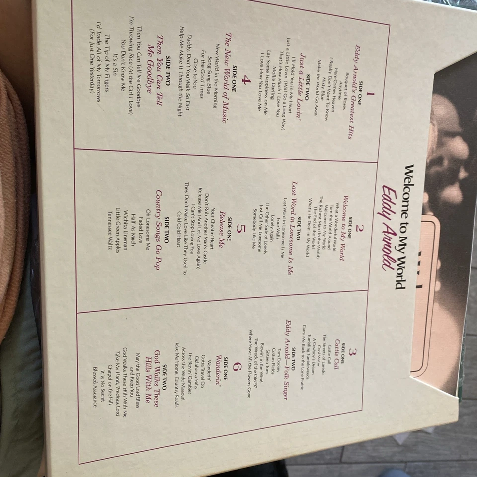 1975 Eddy Arnold Welcome To My World 6 LP Vinyl Set - Readers Digest Collection - Image 2 of 4