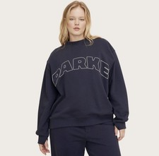 Parke Target Mockneck Pullover Sweatshirt Navy Blue Size XXS/XS IN HAND