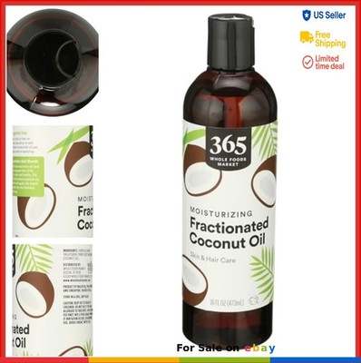 Fractionated Coconut Oil Skin Hair Care Massage Moisturizer Lightweight 16 Fl Oz