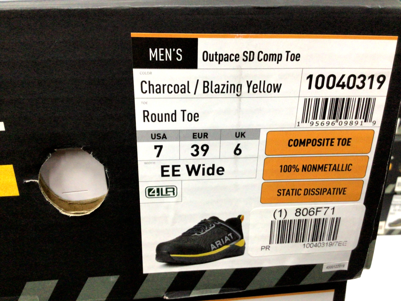 's Composite Toe Cap,10040319