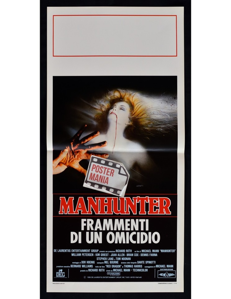 Locandina di Manhunter - Frammenti di un omicidio (1987)