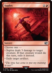Suplex 164 Foil Final Fantasy MTG