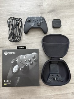 Microsoft Xbox Elite Wireless Controller Series 2 Black w/ Case & 9ft Cable