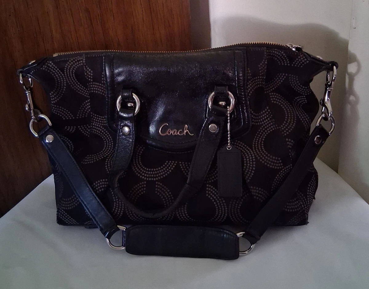 Coach Ashley Satchel/Top Handle Bag Black Bags & Handbags for