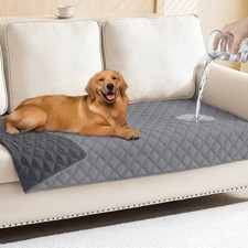 Waterproof Couch Covers for Dogs Washable, Reversible Pet Couch Covers for 3 ...