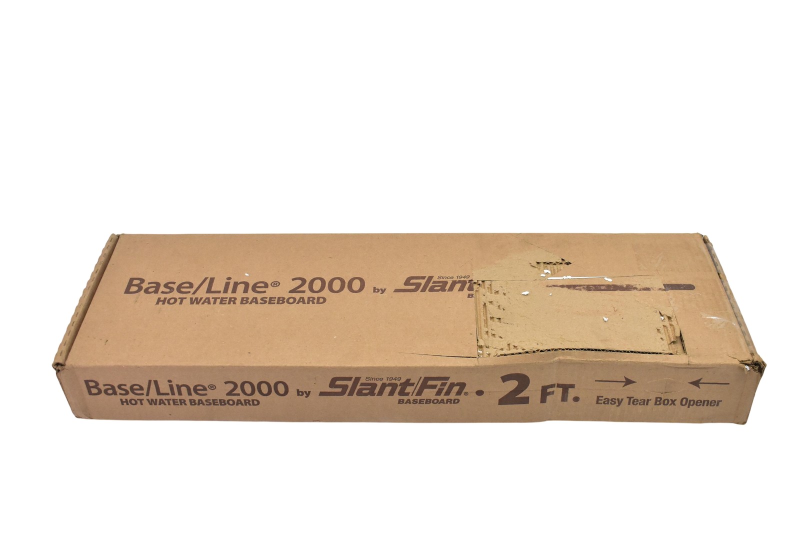 Slant/Fin Base/Line 2000 Hot Water Baseboard 2 Ft BL-75 Nu-White Hydronic Heater