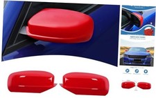 for Charger Outside Mirror Cap Cover Trim for Dodge Charger 2010-2023 Red