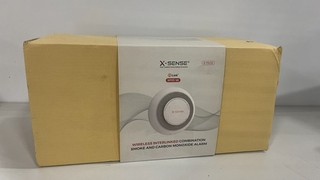 X Sense Link XP01 W Wireless Interlinked Smoke Alarm 6 Pack Monoxide Alarm