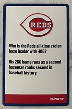 2005 International Playthings MLB Trivia Card - JOE MORGAN