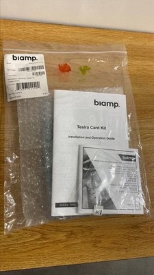 BIAMP TESIRA AVB-1 CK DIGITAL AUDIO NETWORKING CARD - 909.0334.900