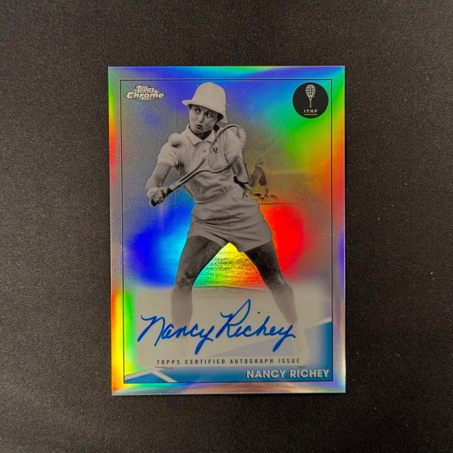 Nancy Richey 2021 Topps Tennis Chrome Certified Autograph Issue #CANR 39/50