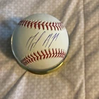 Miguel Andujar Padres Signed Baseball JSA MM39325