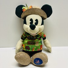 Disney Mickey Mouse Main Attraction Enchanted Tiki Room Plush 50th Anniversary