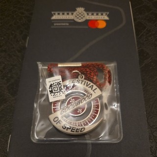 2026 Goodwood Festival Of Speed Meeting Metal Swing Badge Ltd Edition.