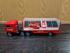 1989 Vintage Buddy L Coca Cola Delivery Mack Truck 10" Steel - RARE VERSION