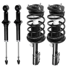 Front Complete Struts w/ Springs & Rear Shock Absorbers For 2004-09 Toyota Prius