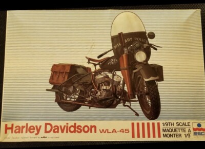 エッシー 1/9 ハーレーダビッドソン WLA-45 未組立 ESCI 1⁄9 WLA45