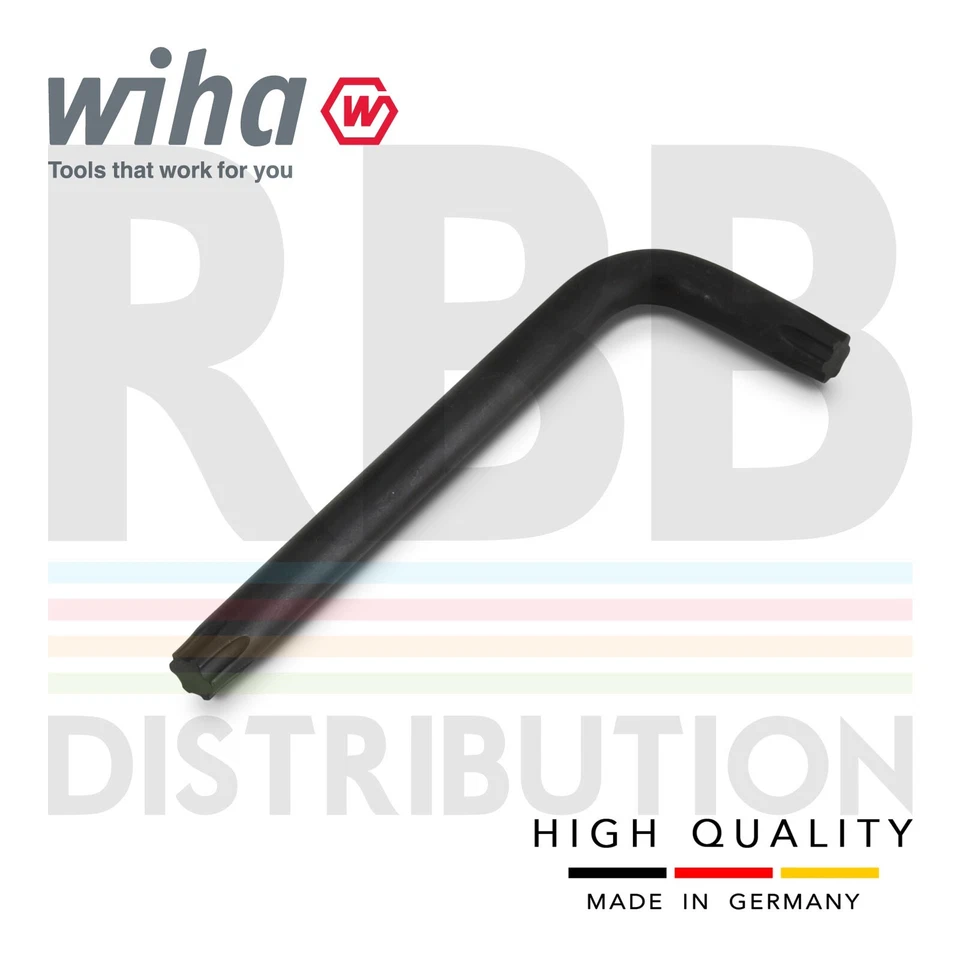 Wiha 36459 L-key Allen Key Set Classic Holder Torx Plus Short 8pc Black Oxidised - Image 4 of 4