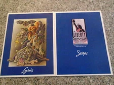 2 Elton John Album Inserts Lyrics, Scraps 1975 ID:88888