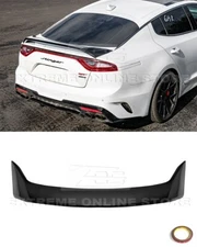 For 18-Up Kia Stinger Scorpion GT Style GLOSSY BLACK Rear Trunk Lid Wing Spoiler