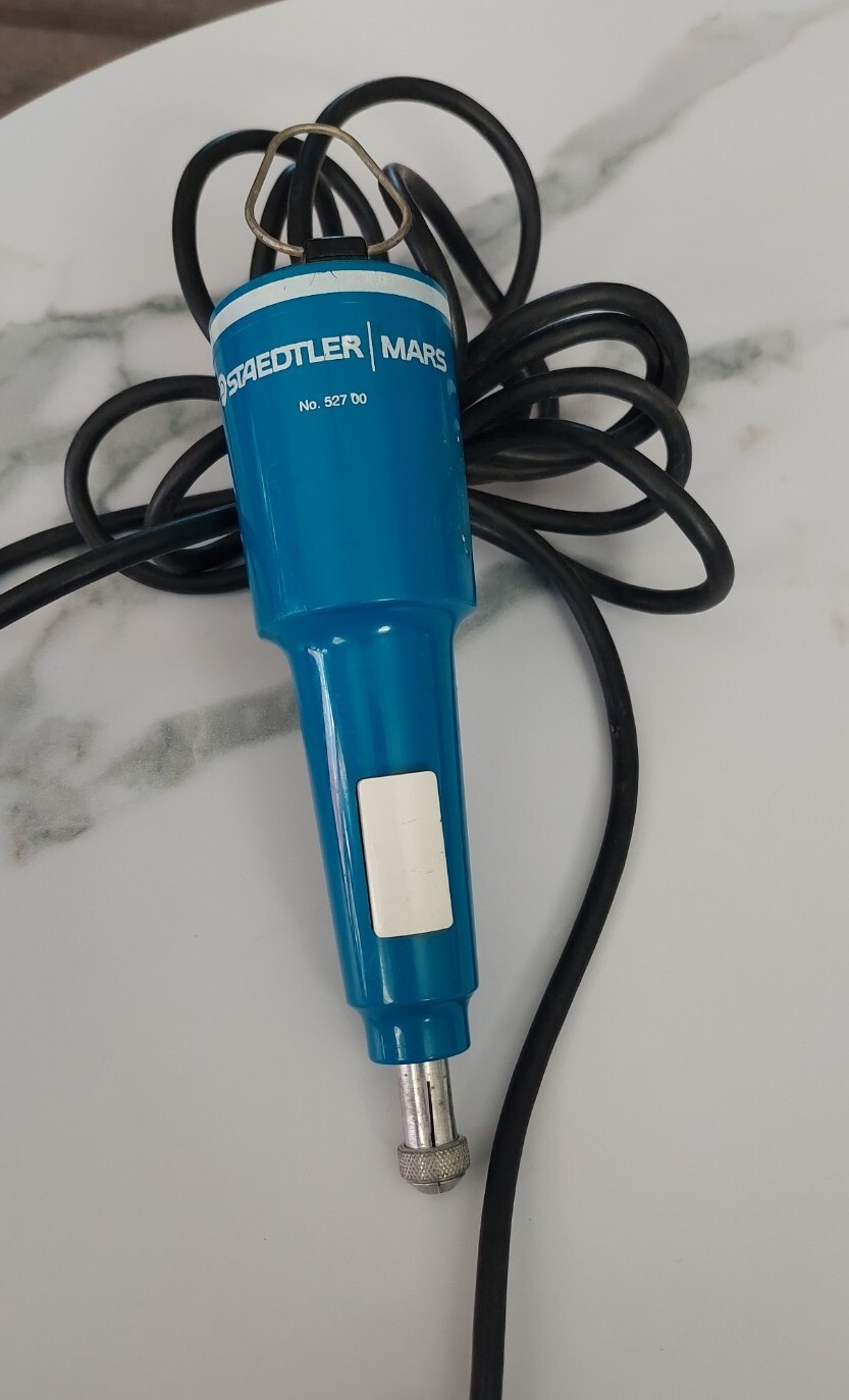 Staedtler Mars No. 52700 Electric Eraser Erasing Machine Works