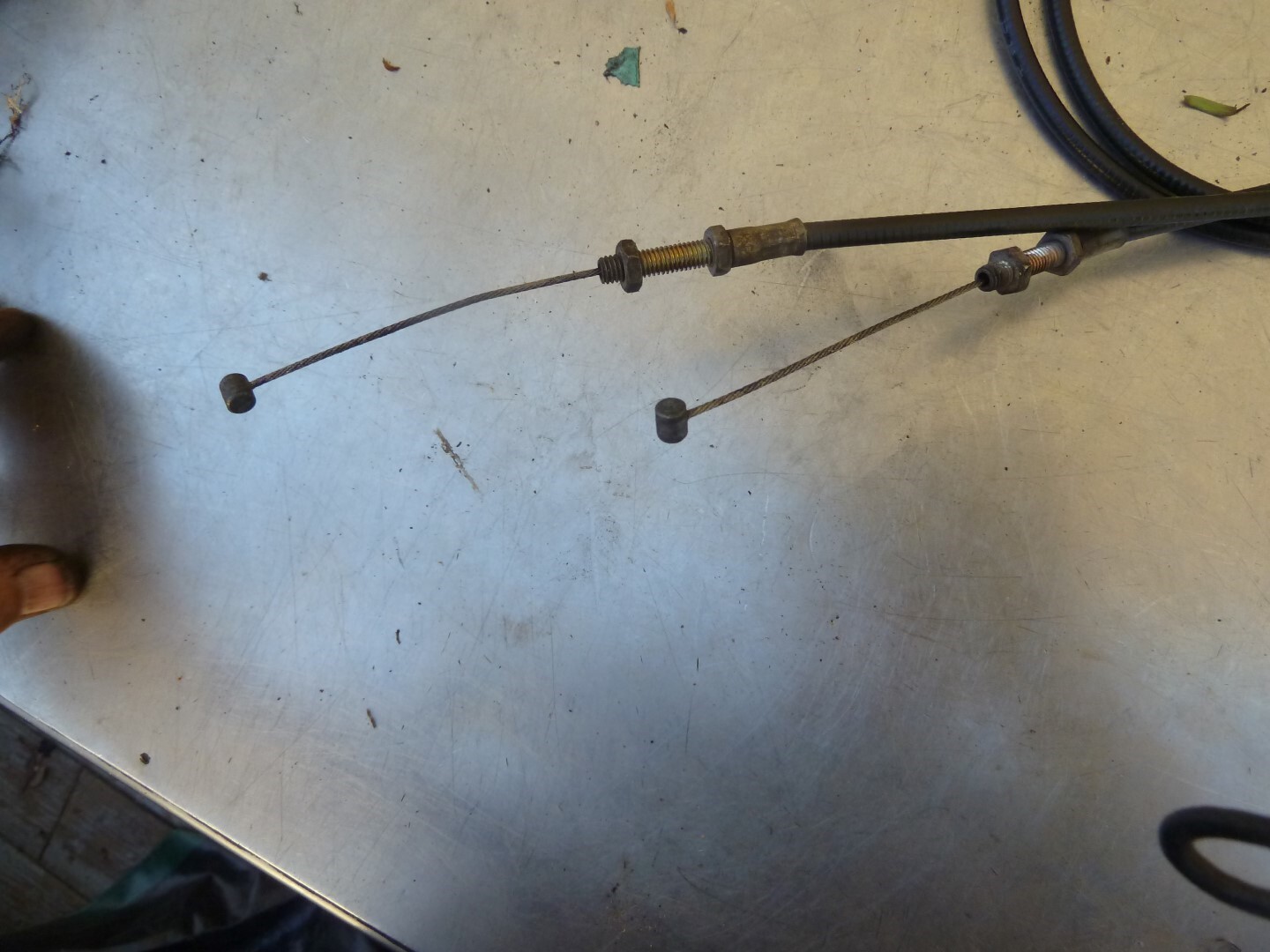 Throttle cables KLR650 8707 KLR 650 1st gen Kawasaki L2 eBay