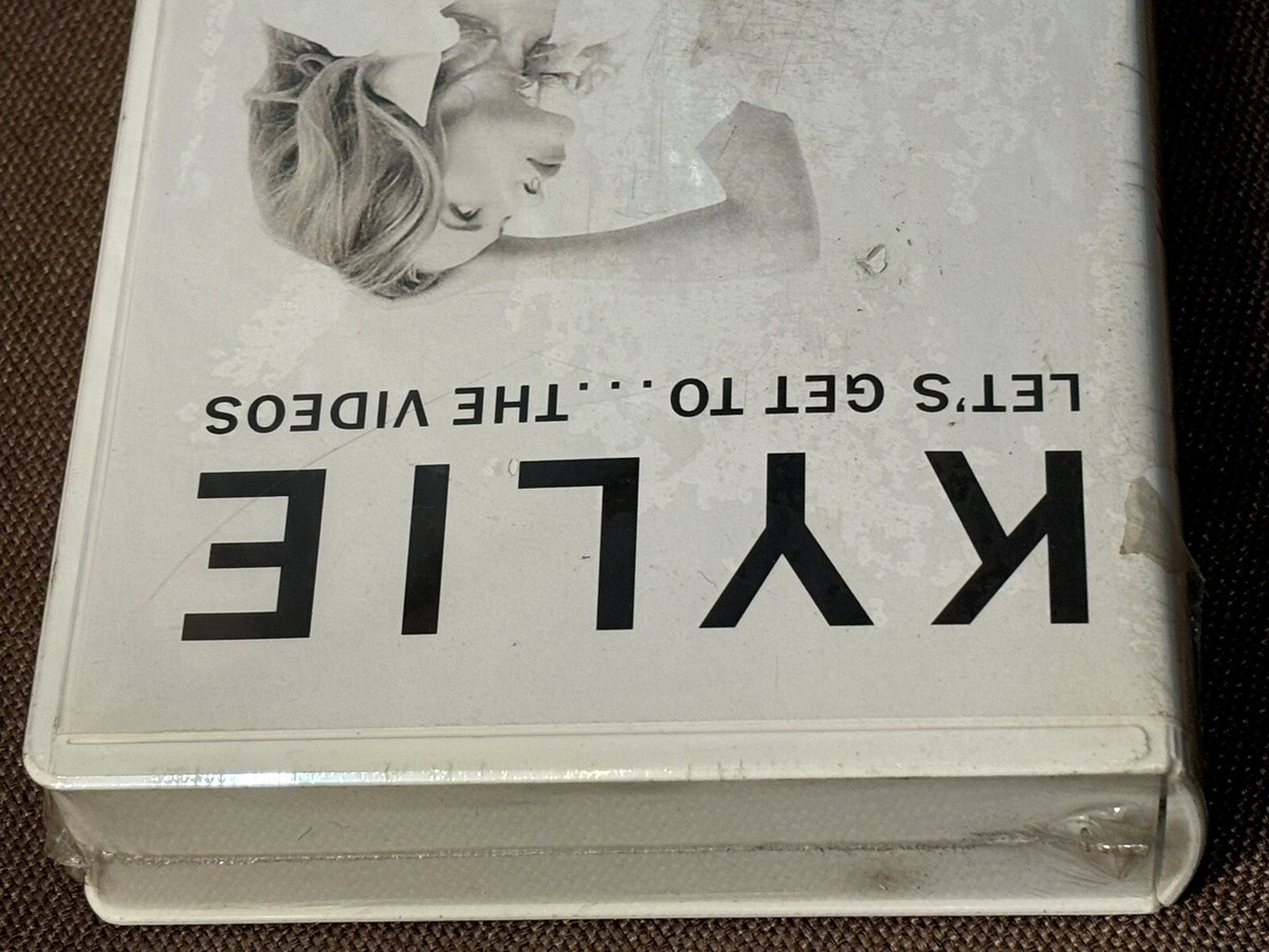 Sealed KYLIE MINOGUE Let's Get To.. The Videos JAPAN VHS VIDEO