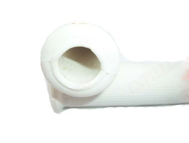 Vespa White Twist Handle Rubber Grip 7/8" VBA VBB PX LML Sprint 150 125 GS GEc - Image 2 of 3
