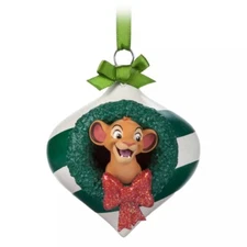 BRAND NEW 2023 DISNEY SKETCHBOOK SIMBA IN A DROPLET ORNAMENT