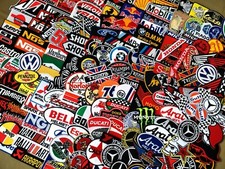 Random Racing Sport Motor Wholesale Random Lot Embroidered Sew Iron On Patch Set
