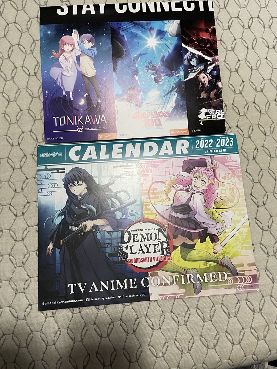 Aniplex Calendar Anime Expo 2022 ( Demon Slayer and More )