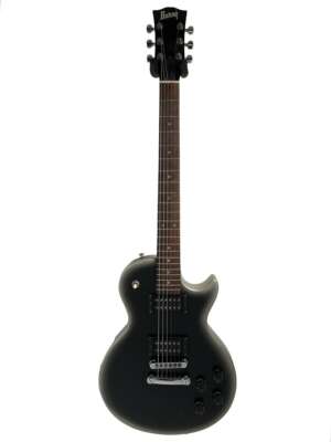 Burny ブラックレスポールタイプギター　SLG50 Burny Slg-50/Musical Instrument Store Model/Flat Top/Bolt-On