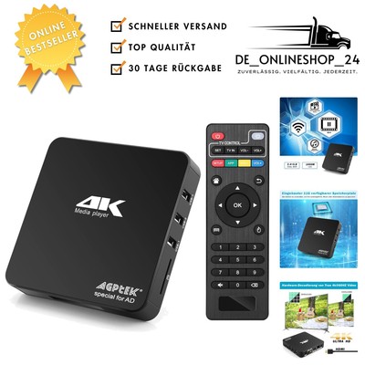 Multifunktionaler 4K Media Player mit USB/SD und werbefreundlichen Untertiteln