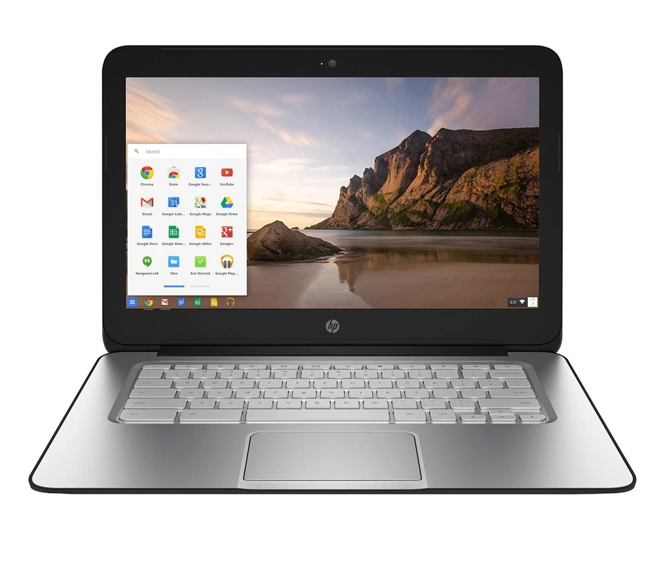 HP Chromebook 14 SMB 14" Laptop Computer Celeron 4GB RAM 16GB SSD WiFi Chrome OS - Image 2 of 4