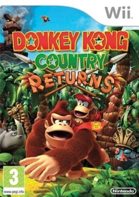 Donkey Kong Country Returns (Wii) PEGI 3+ Platform Expertly Refurbished Product - Image 1 of 2