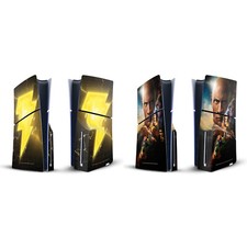 BLACK ADAM GRAPHIC ART VINYL SKIN FOR SONY PS5 SLIM DISC EDITION CONSOLE