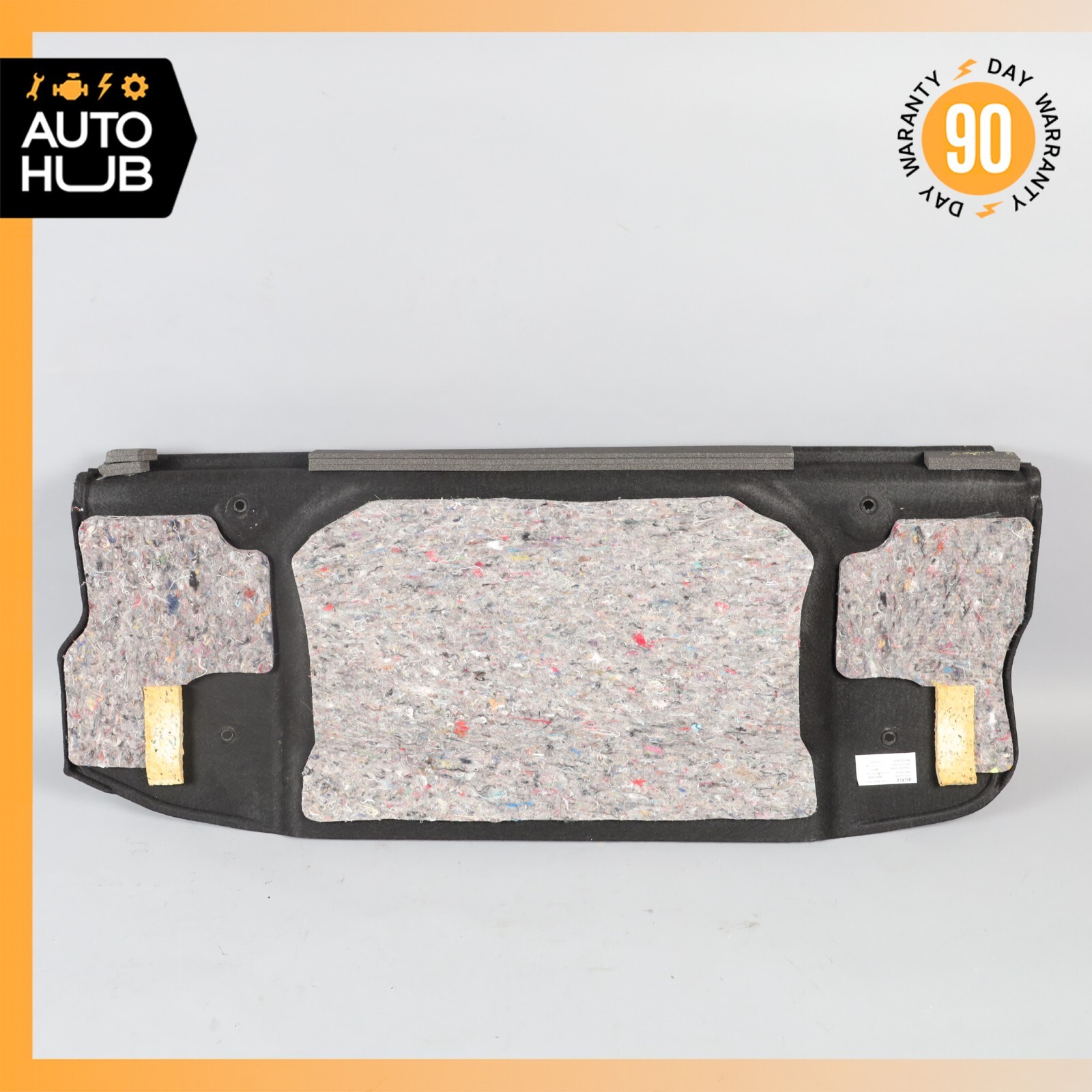08-19 Maserati GranTurismo M145 Trunk Carpet Back Wall Liner 068418506 OEM 61k