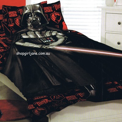 Star Wars Darth Vader Sabre Disney Single Us Twin Bed Quilt