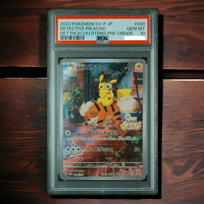 PSA 10 Detective Pikachu Returns SV-P 098 Pokemon TCG Japanese