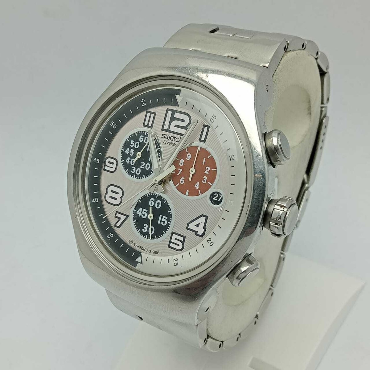 irony Swatch YIS403 Irony Sistem 51 Arrow Watch Review