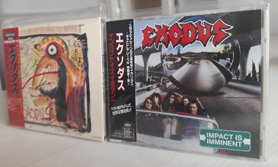 EXODUS/IMPACT IS IMMINENT/FORCE OF HABIT JAPAN PRESSING CD