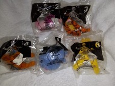 2001, 2002 Winnie the Pooh Happy Meal toys lot of 5 2- 6 sealed in bags