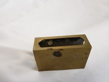 Antique chinese brass matchbox-holder, brass ca.1930s