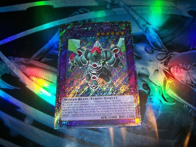 Gladiator Beast Gyzarus 1st Edition Platinum Secret Rare RA03-EN198