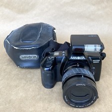 Minolta Maxxum 3000i 35mm SLR Film Camera W/ 35-80mm AF Zoom Lens, Flash  Case