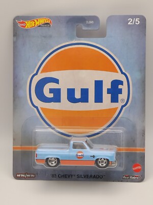 Hot Wheels 2020 Pop Culture - Vintage Oil - '83 Chevy Silverado Gulf - 1:64