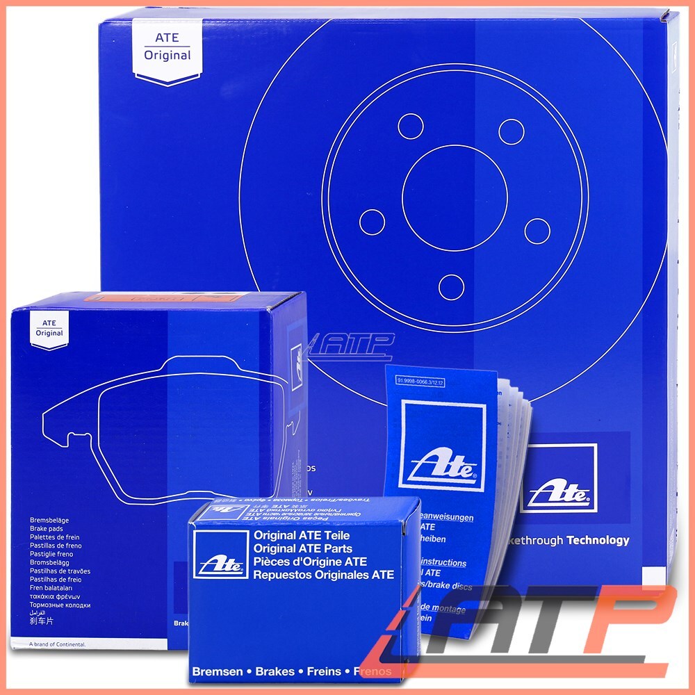 ATE BRAKE DISCS SOLID Ø279 + PADS REAR FOR MERCEDES COUPE W124 C124 eBay