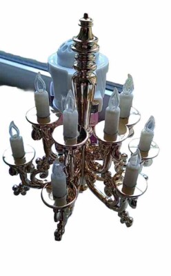 BATH BODY WORKS BRIDGERTON GOLD CHANDELIER WALLFLOWER PLUG NIGHTLIGHT