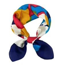 Wrapables Satin Neckerchief Square Scarf 26.5 x 26.5 Inches