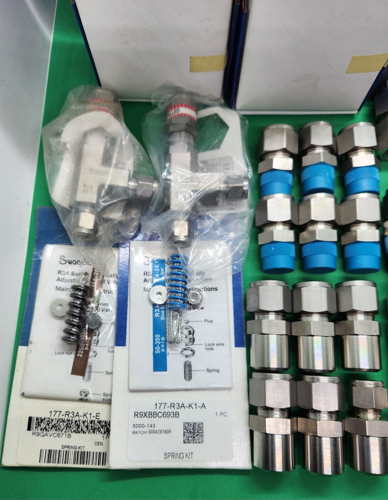 Lot Of 108 New Assorted 316ss Swagelok Fittings eBay